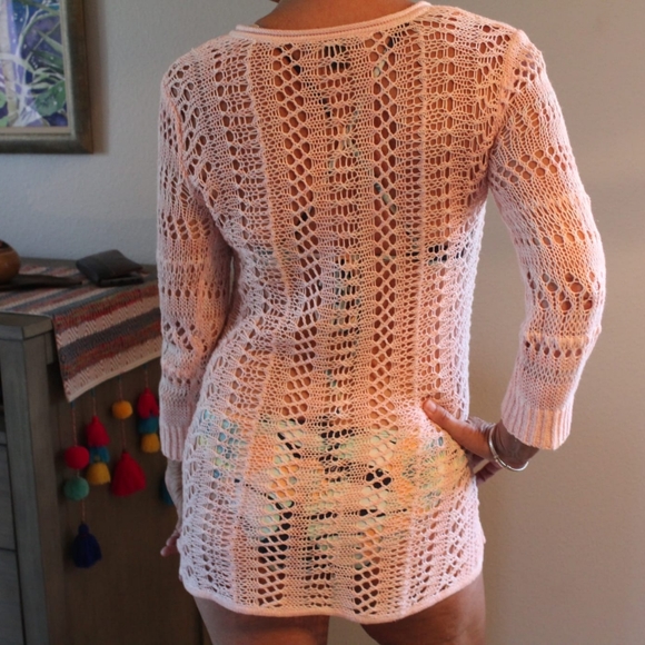 Tommy Bahama Loose Knit Sweater/Cover Up - Picture 3 of 9